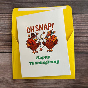 Wishbone Thanksgiving Card