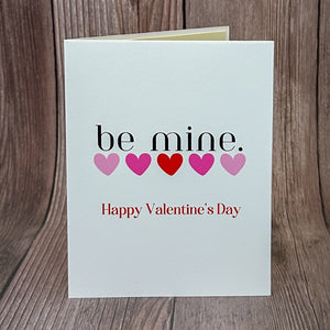 Be Mine Card