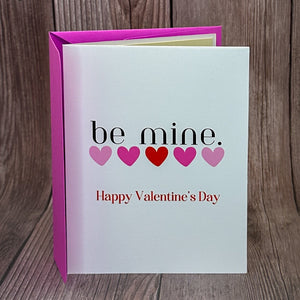 Be Mine Card