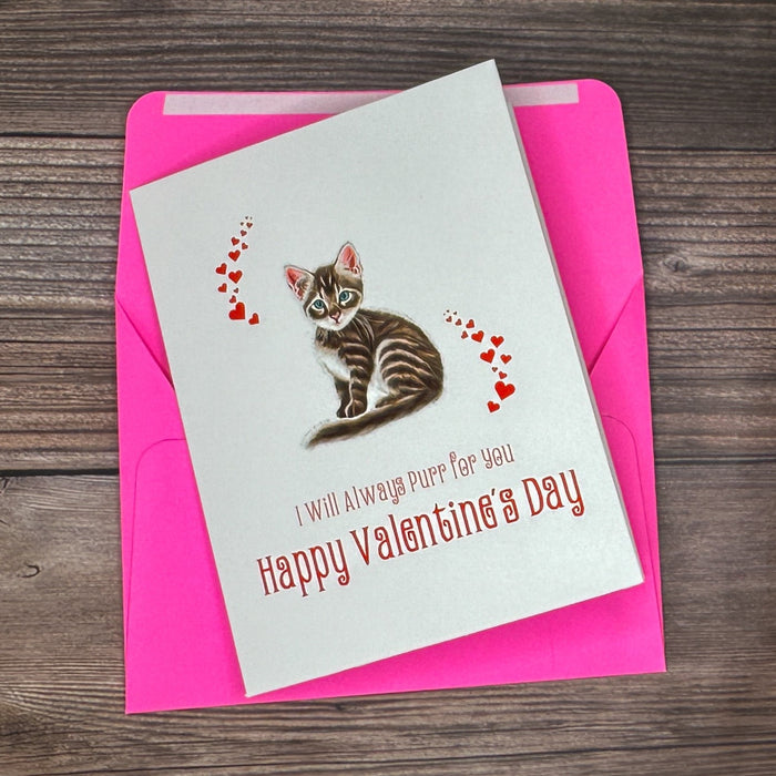 I'll Always Purr for You Card