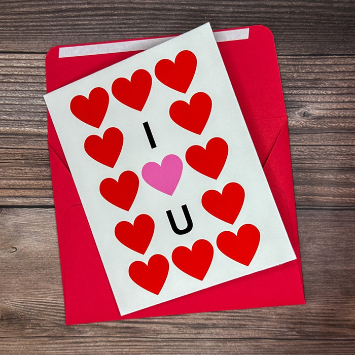 I Heart You Card