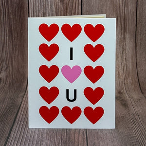 I Heart You Card