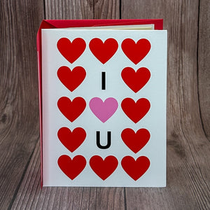 I Heart You Card