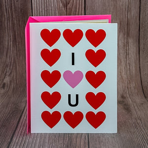 I Heart You Card