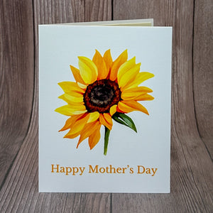 Sunflower Happy Mother's Day Card