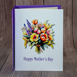 Flower Bouquet Mother's Day Card