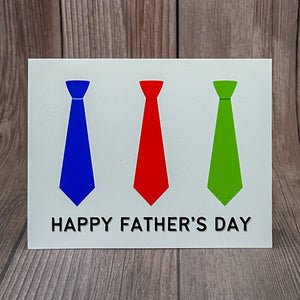 Necktie Happy Father's Day Card