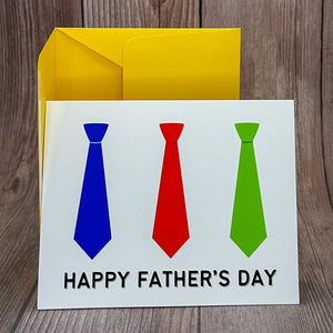 Necktie Happy Father's Day Card