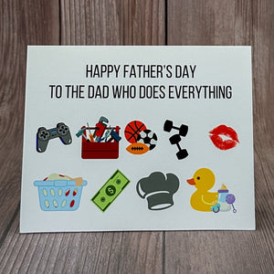 The Everything Dad Card