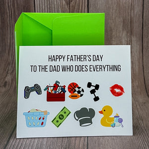 The Everything Dad Card