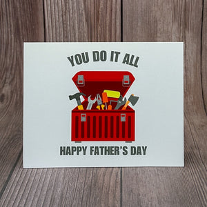 Toolbox Father's Day Card