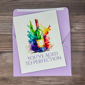 You've Aged to Perfection Card