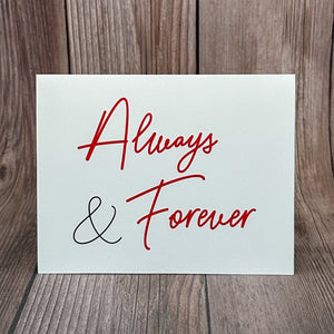 Always & Forever Card