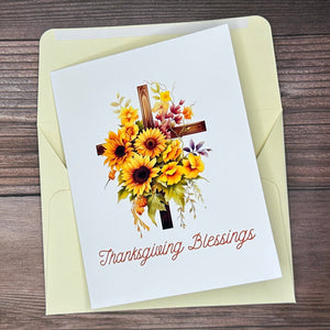 Thanksgiving Blessgings Card