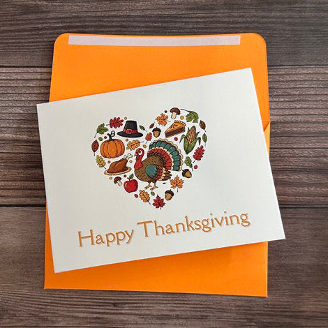 Thanksgiving Heart Card
