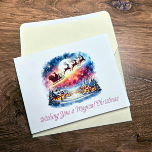 Wishing You a Magical Christmas Card