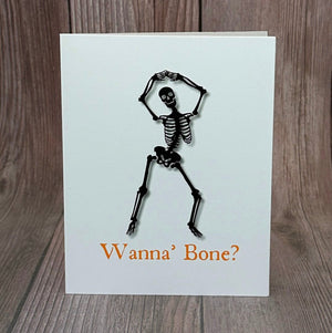 Wanna Bone Halloween Card