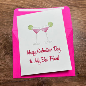 Galentine's Day Cosmos Card