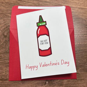 I'm Hot for You Card