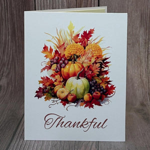 Cornucopia Thankful Card