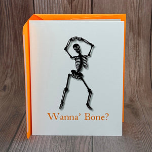 Wanna Bone Halloween Card