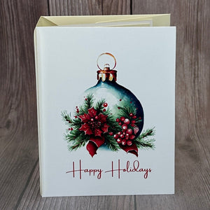 Happy Holidays Ornament Card