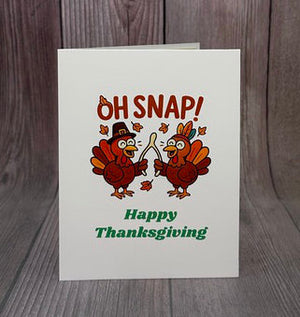 Wishbone Thanksgiving Card