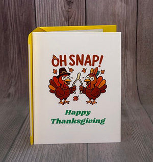 Wishbone Thanksgiving Card
