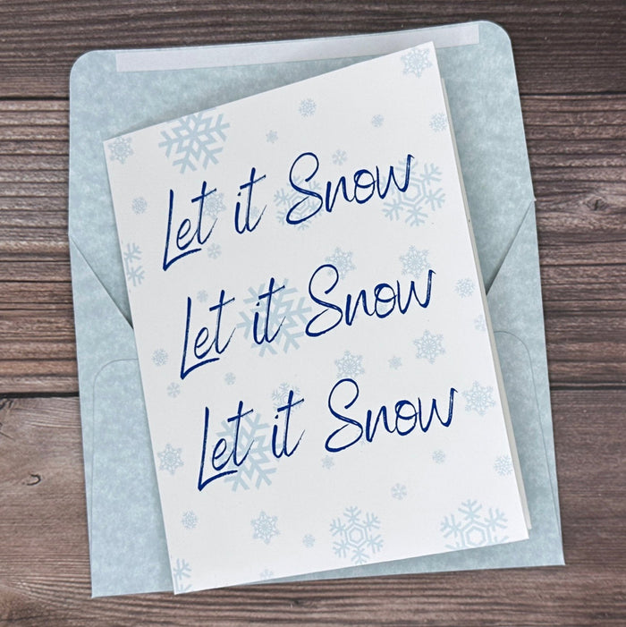 Let it Snow Card