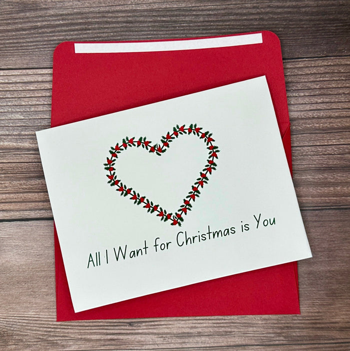 All I Want for Christmas is You Card