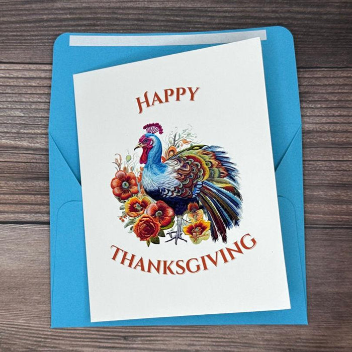 Elegant Turkey Card