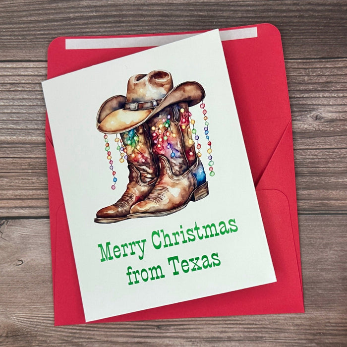 Merry Christmas from Texas Card