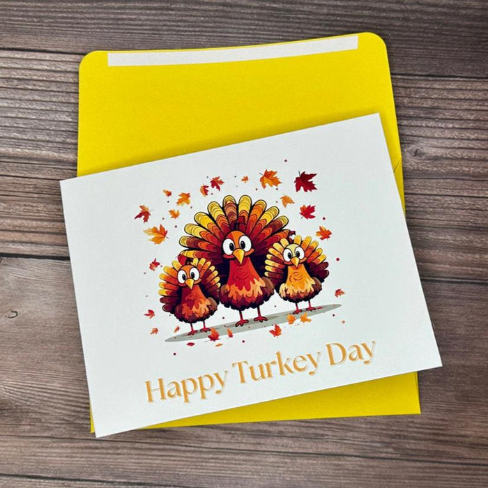 Happy Turkey Day Card