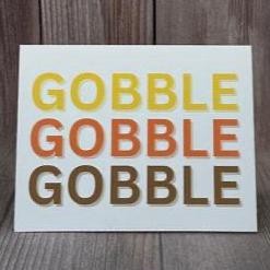 Gobble Gobble Gobble Card