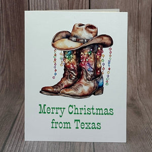 Merry Christmas from Texas Card