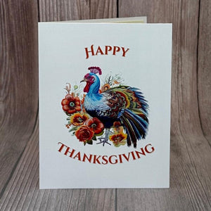 Elegant Turkey Card