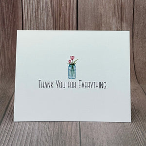 Thank You For Everything Card