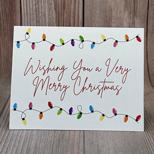 Christmas Lights Card