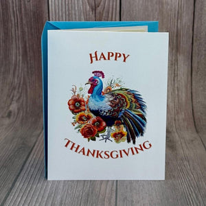 Elegant Turkey Card