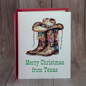 Merry Christmas from Texas Card