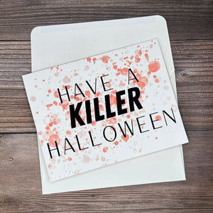 Have a Killer Halloween Card