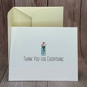 Thank You For Everything Card