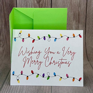 Christmas Lights Card