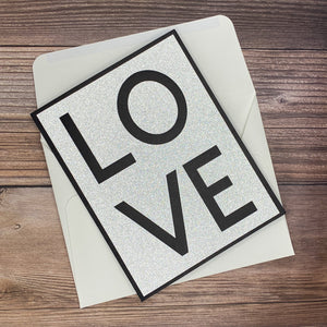 LOVE Cutout Card