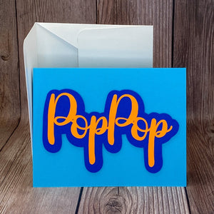 Colorful 3D Pop Pop Card