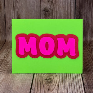 Colorful Birthday or Mother's Day Mom Card