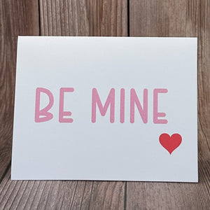 Be Mine Card