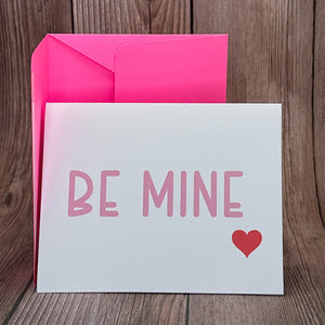 Be Mine Card